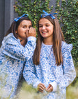 Pijama franela toile azul
