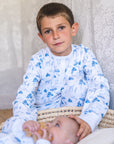 Pijama franela forest blue