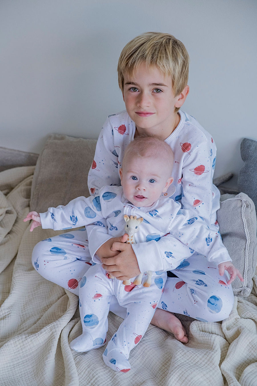 Pijama Kids Franela Espacio