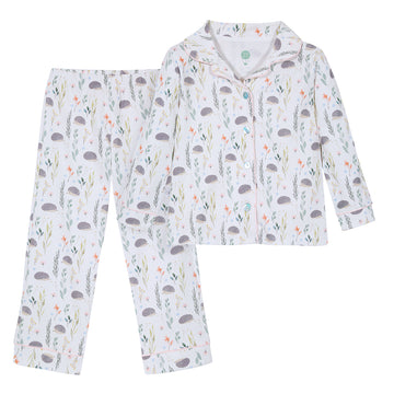 Pijama largo puercoespín jardín