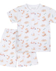 Pijama kids corto salchis playa