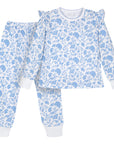 Pijama franela toile azul