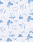 Enterito franela forest blue