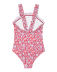 Traje de baño niña nido red flowers