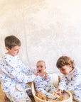 Pijama franela forest blue