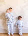 Pijama franela forest blue