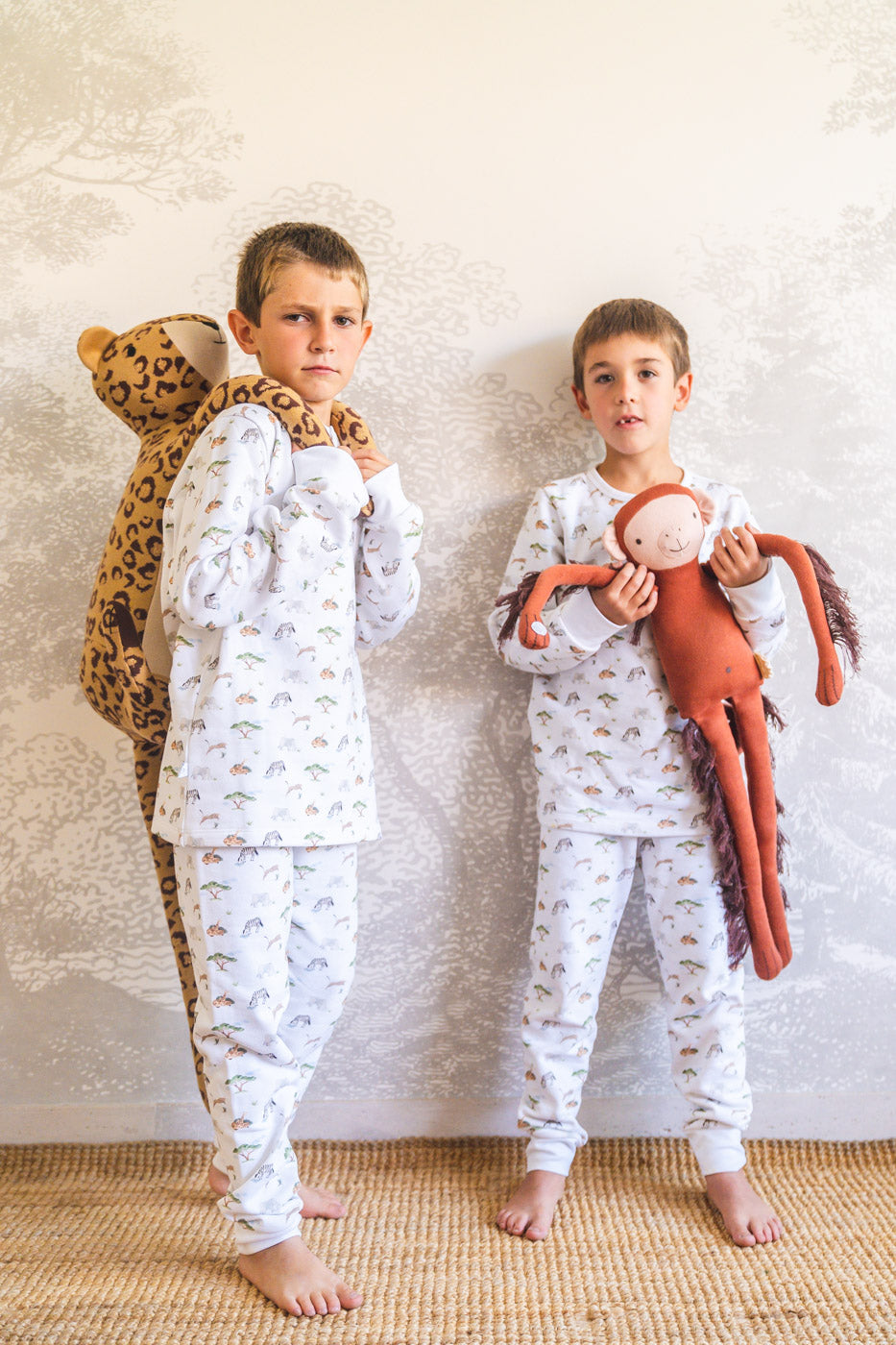 Pijama franela savanna