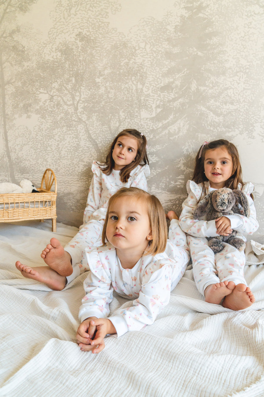 Pijama Kids Franela Libélulas y Mariposas