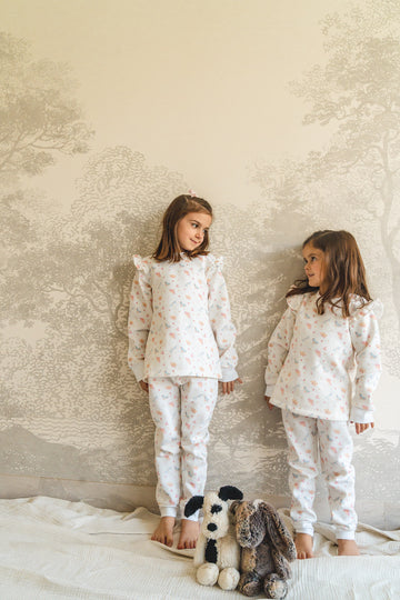 Pijama Kids Franela Libélulas y Mariposas