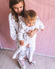 Pijama franela perritas en patines