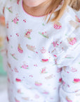 Pijama franela tea time