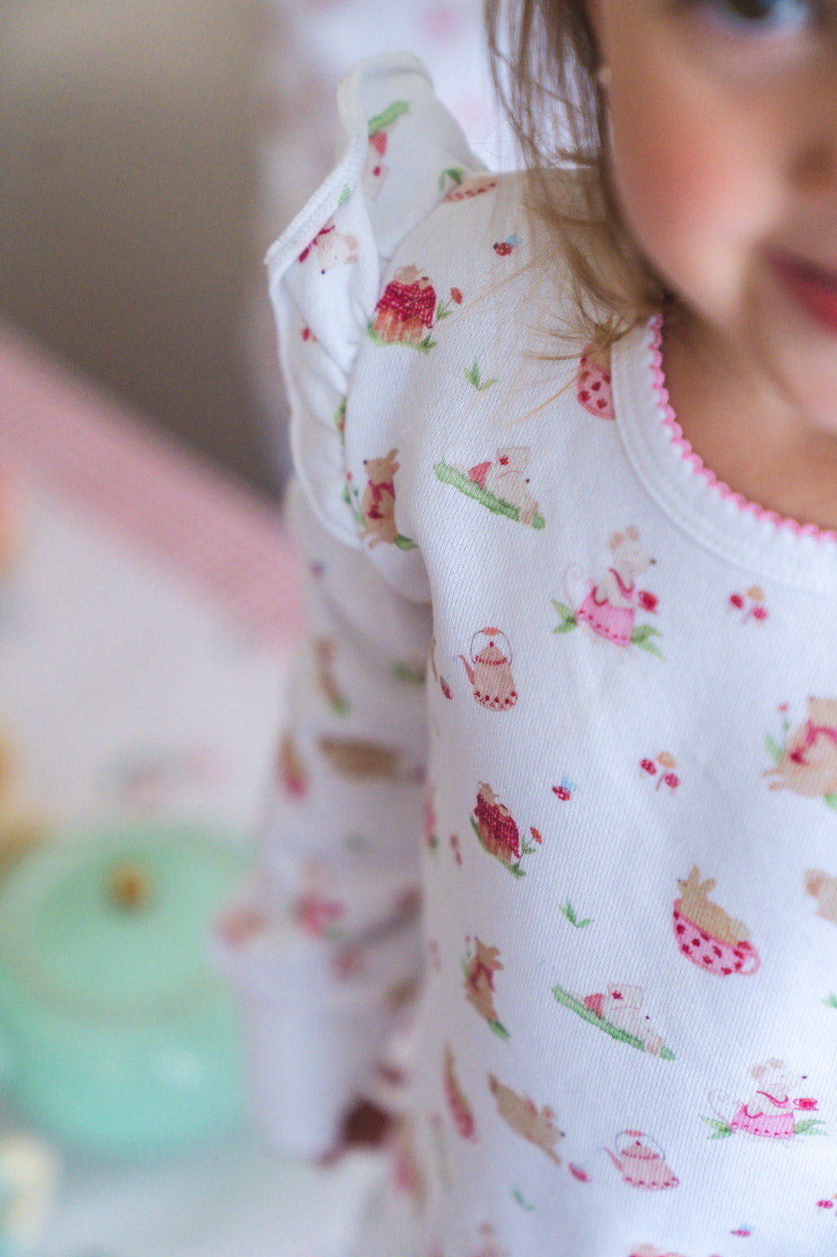Pijama franela tea time