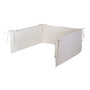 Protector de cuna Rayado beige