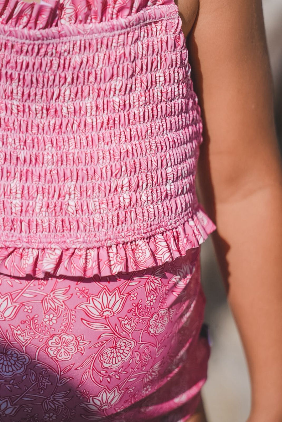 Traje de baño nido de abejas pasly