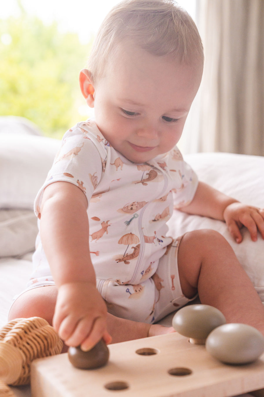 Enterito corto salchis playa