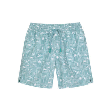 Traje de baño niño palmeras