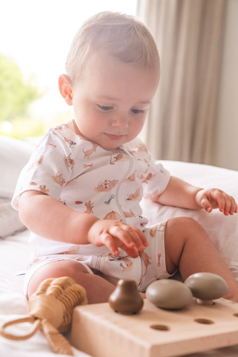 Enterito corto salchis playa