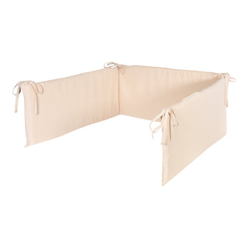 Protector de cuna Beige