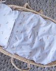 Cubre plumón de Zorritos y Conejos Beige