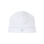 Gorrito redondo Blanco Oveja Celeste