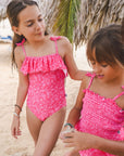 Bikini largo conejo flor