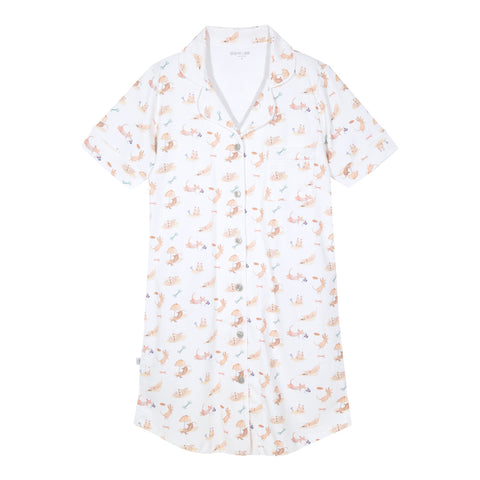 Camisa de dormir mujer salchis playa