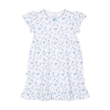 Camisa de dormir niña libélulas azul