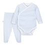 Conjunto Rayado celeste