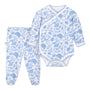 Conjunto toile azul