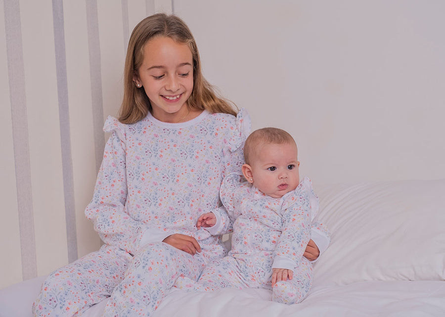 Pijama Kids Franela Mariposas