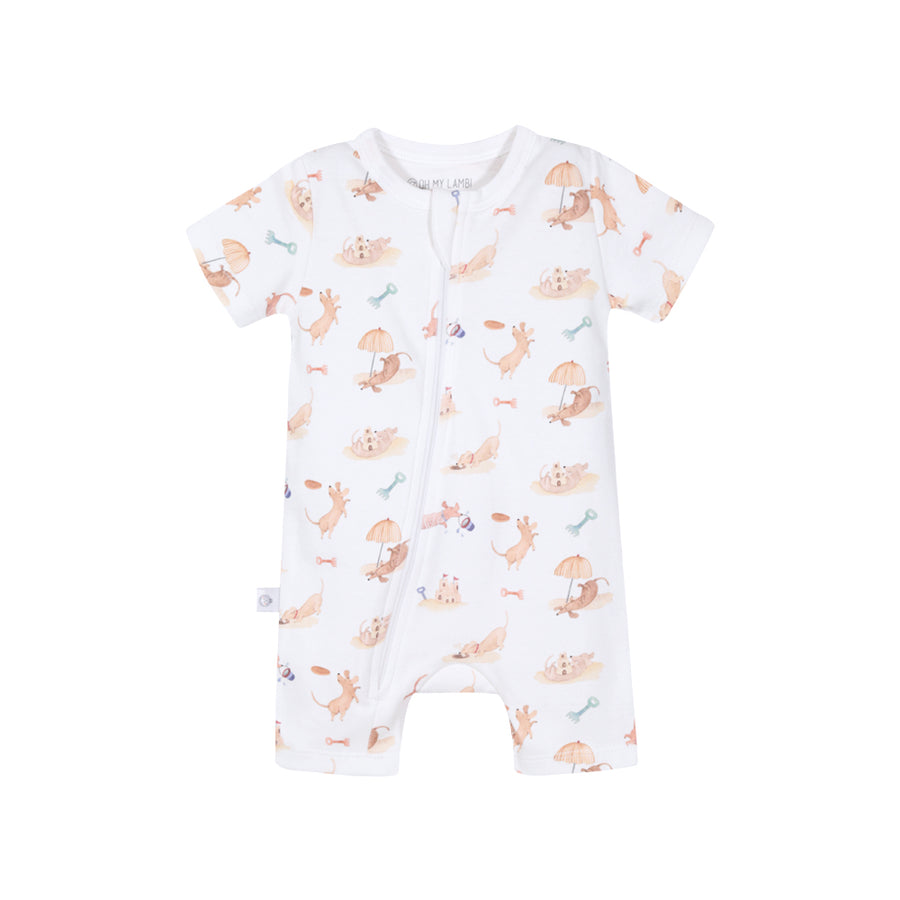 Enterito corto salchis playa