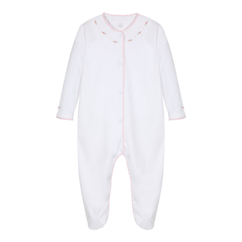 Enterito pima crochet Clara baby girl
