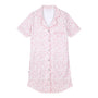 Camisa de dormir mujer conejo flor rosa