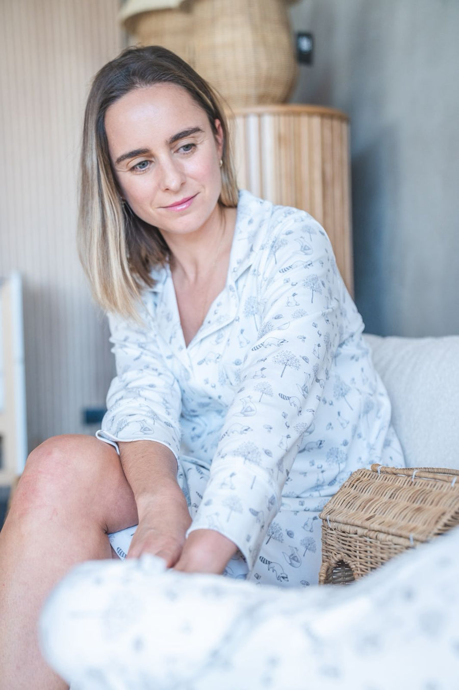 Camisa de dormir mujer Forest gris