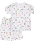 Pijama kids corto cocodrilos