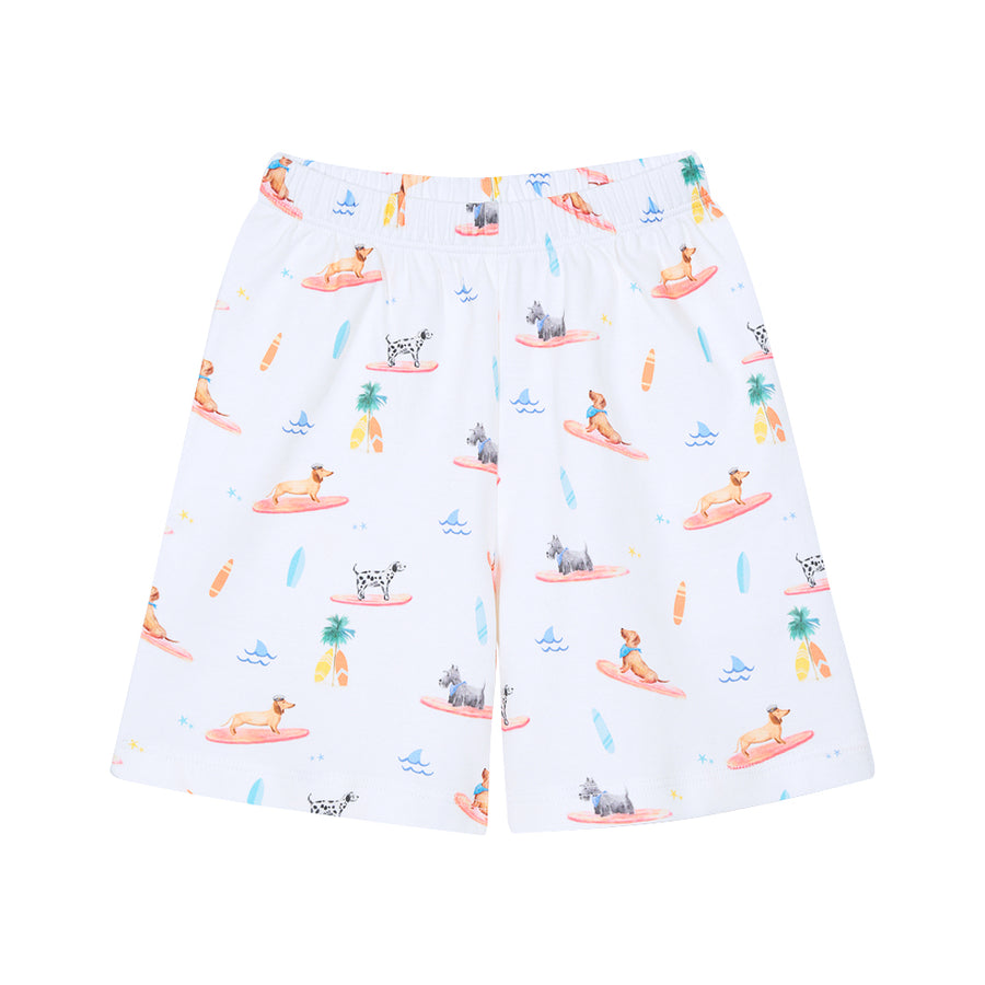 Pijama kids corto perros surf