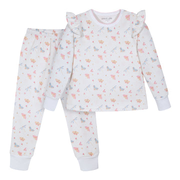Pijama Kids Franela Libélulas y Mariposas