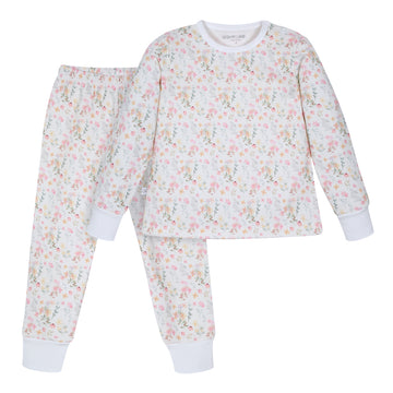 Pijama Kids Franela Winter flowers