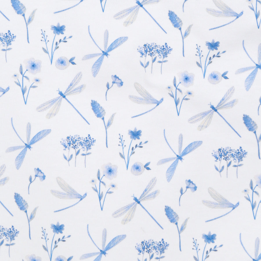 Pijama kids corto libelulas azul