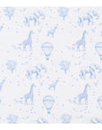 Toalla con Gorrito Toile Safari Blue