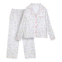 Pijama Mujer Camisero colibries largo