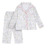 Pijama Niña Camisero colibries manga larga