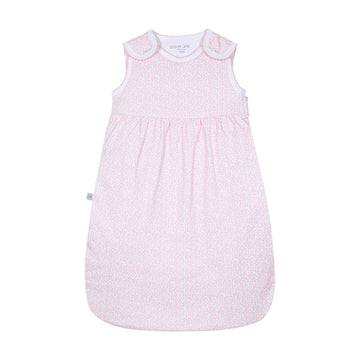 Saquito baby hojitas rosadas