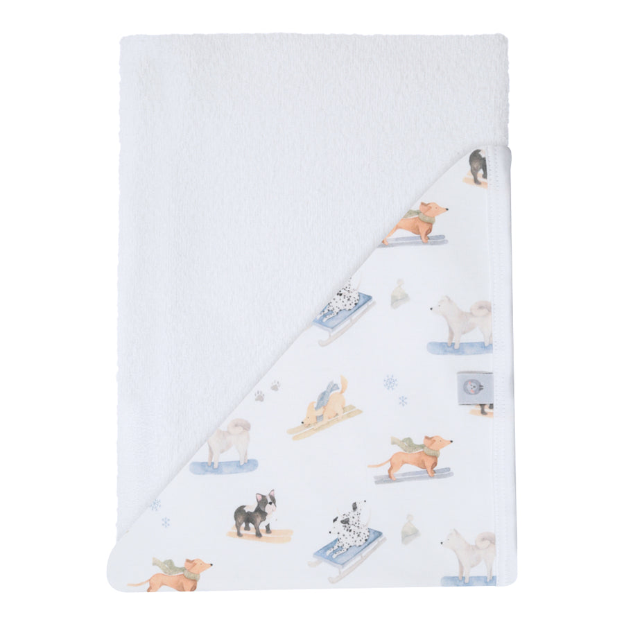 Toalla Perritos ski boy