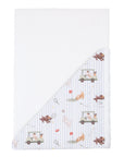 Toalla con Gorrito Perritos Sport