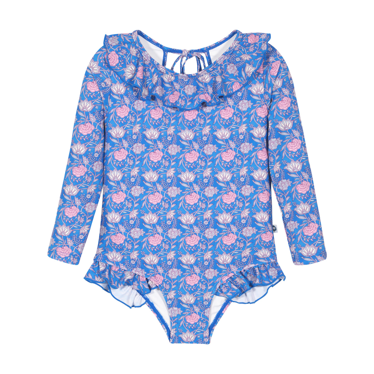 Traje de baño largo azul pasly vuelos