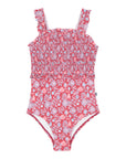 Traje de baño niña nido red flowers