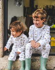 Pijama franela savanna