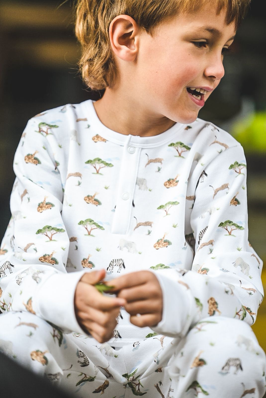 Pijama franela savanna