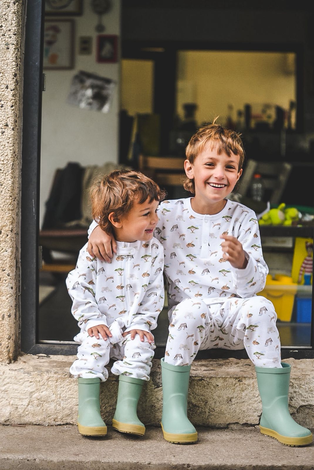 Pijama franela savanna